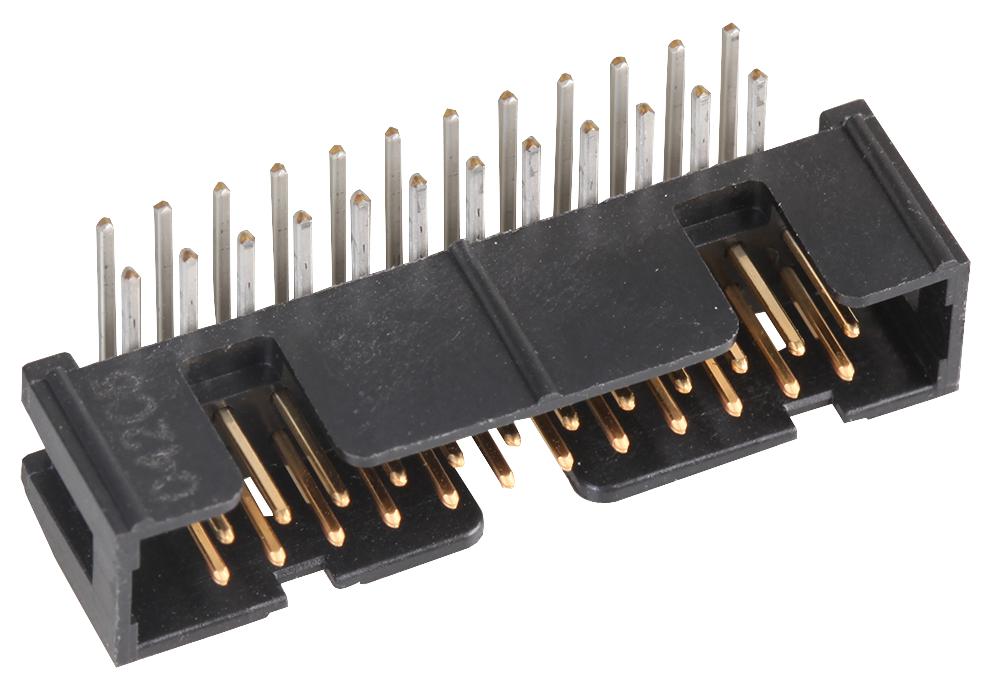 N2524-5002RB HEADER, RIGHT ANGLE, 24WAY 3M