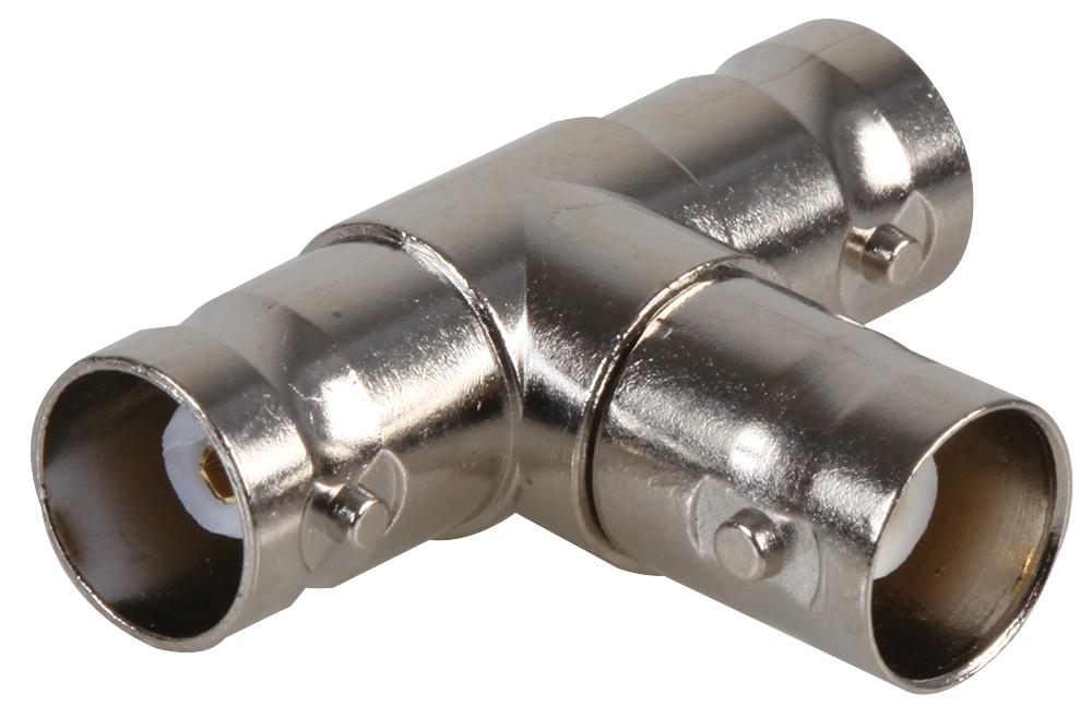 ADP-BNCF-2BNCF TEE ADAPTOR, BNC FEMALE TO 2X BNC FEMALE RF SOLUTIONS