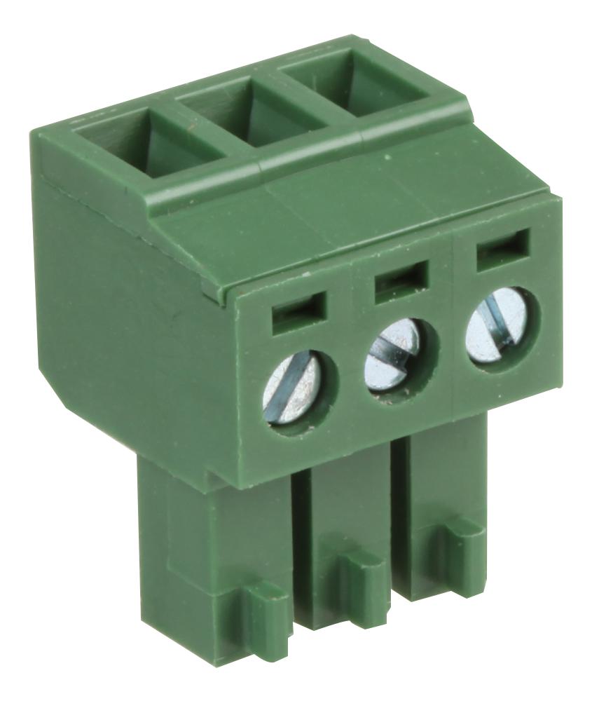 MC000097 TERMINAL BLOCK, PLUGGABLE, 3POS, 16AWG MULTICOMP PRO