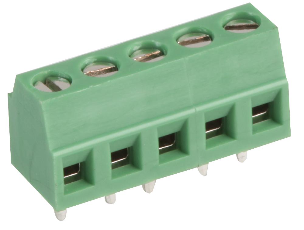 MC000021 TERMINAL BLOCK, WIRE TO BRD, 5POS, 16AWG MULTICOMP PRO