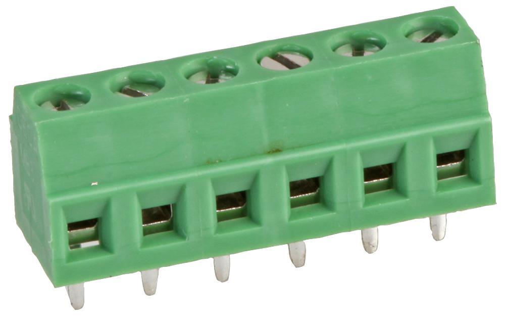 MC000022 TERMINAL BLOCK, WIRE TO BRD, 6POS, 16AWG MULTICOMP PRO