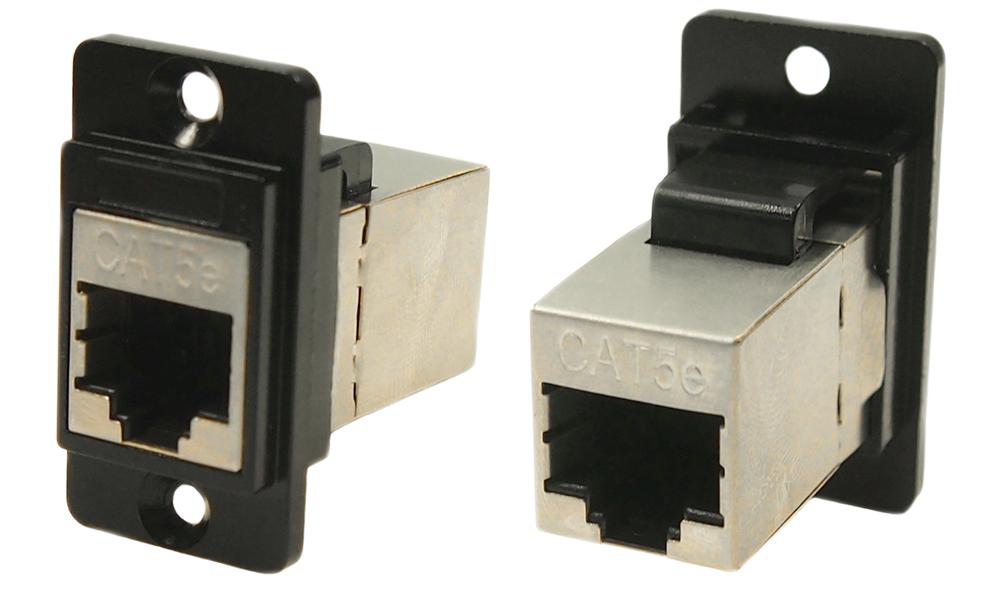 CP30720SMB ADAPTR, RJ45 JACK-JACK, 8P8C, CAT5E, CSK CLIFF ELECTRONIC COMPONENTS