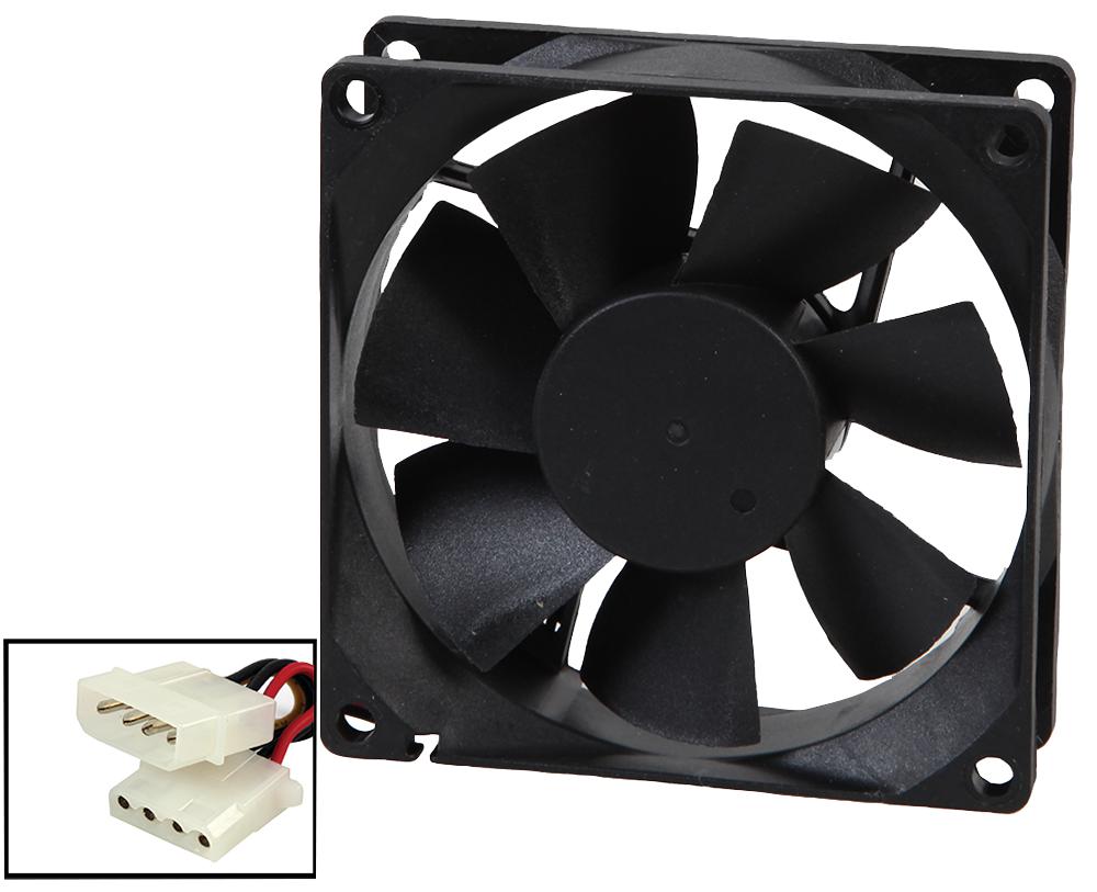 EC8025M12X FAN, 80MM, 3 PIN EVERCOOL