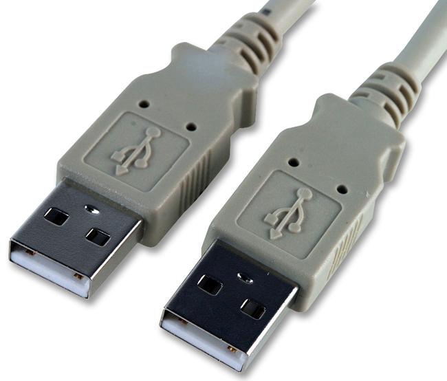 PSG91635 LEAD, USB A MALE-A MALE, BEIGE 1M PRO SIGNAL