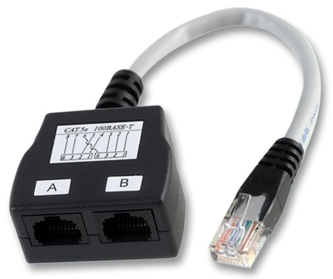 ADF CABLE ECONOMISER, RJ45, PLUG-JACK, 150MM TUK