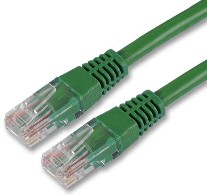 PS11019 PATCH LEAD,  CAT 5E,  1M GREEN PRO SIGNAL