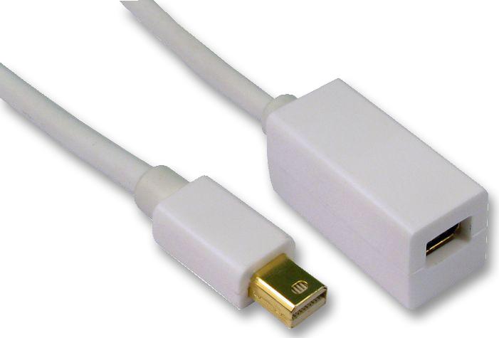 CDLMDP402 LEAD, MINI DISPLAYPORT, M TO F, 2M PRO SIGNAL