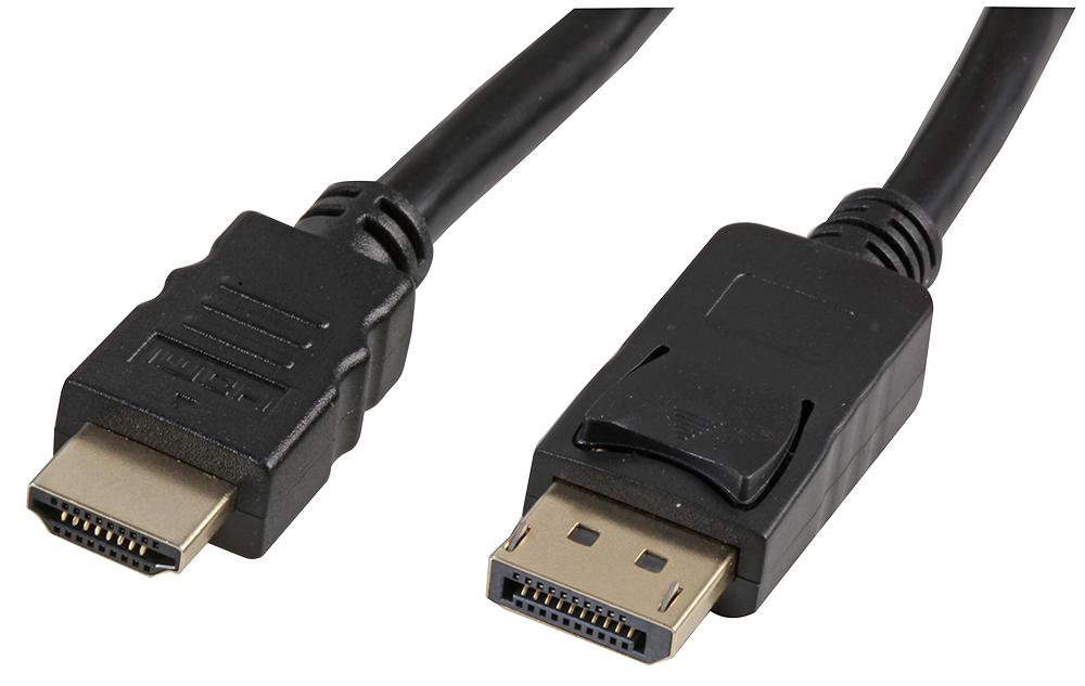 PSG91581 LEAD, DISPLAYPORT - HDMI, MALE-MALE, 1M PRO SIGNAL
