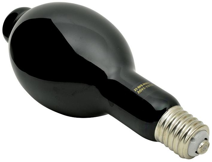 160.026UK LAMP, BLACK LIGHT BULB, 400W, E40 QTX LIGHT