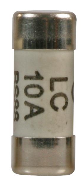 LC10 CARTRIDGE FUSE, 10A, 240VAC, 10.3X25.8MM LAWSON