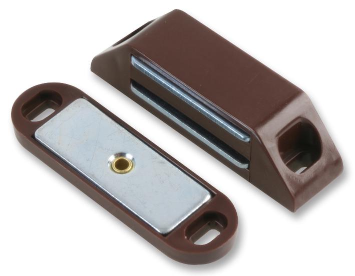 D00847 MAGNETIC CATCH, LARGE, BROWN (PK10) DURATOOL