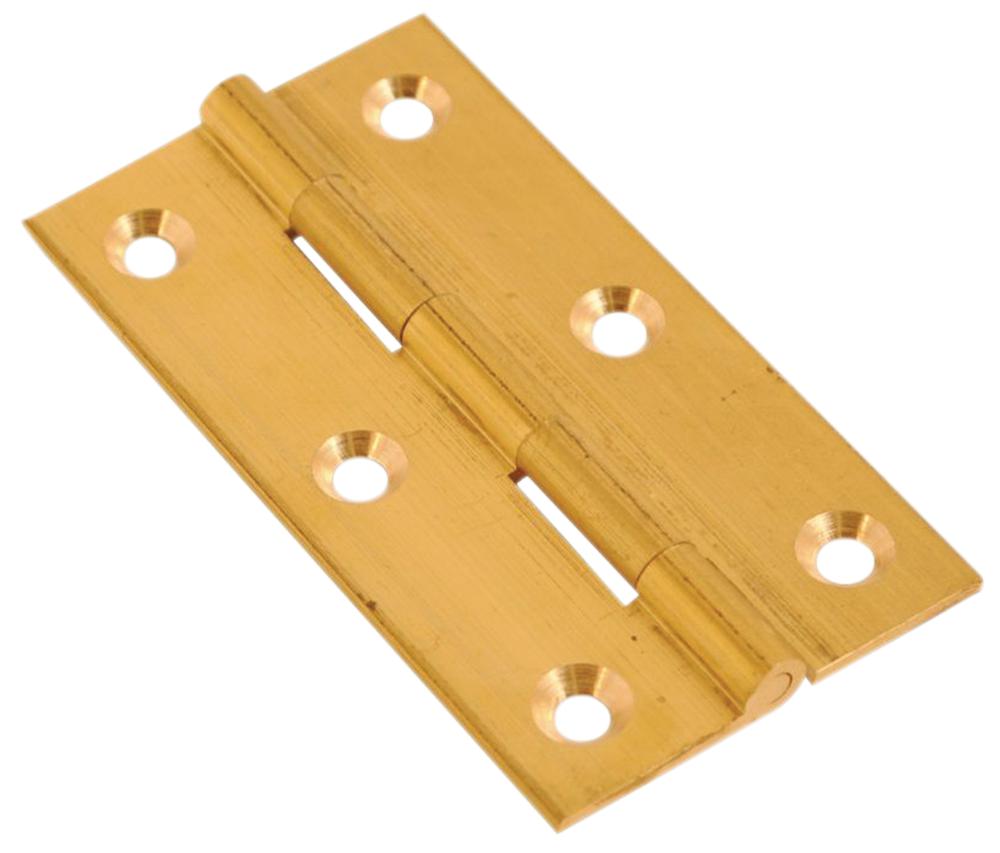 D00894 HINGE, BRASS, 1.1/2X7/8IN (PK2 DURATOOL