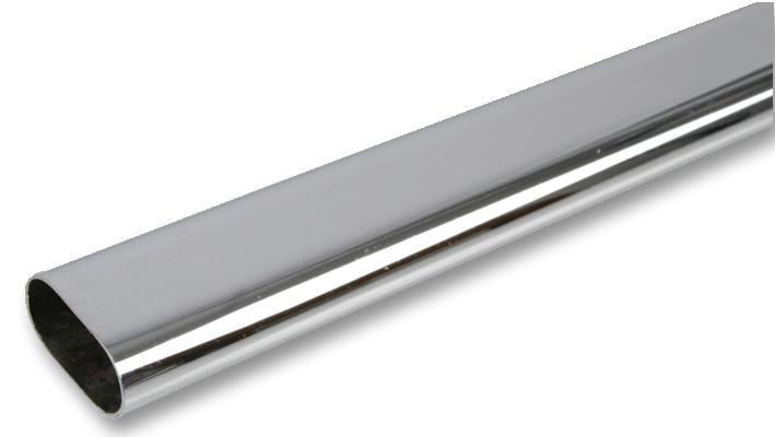 D01735 TUBE, OVAL 180CM, CHROME DURATOOL