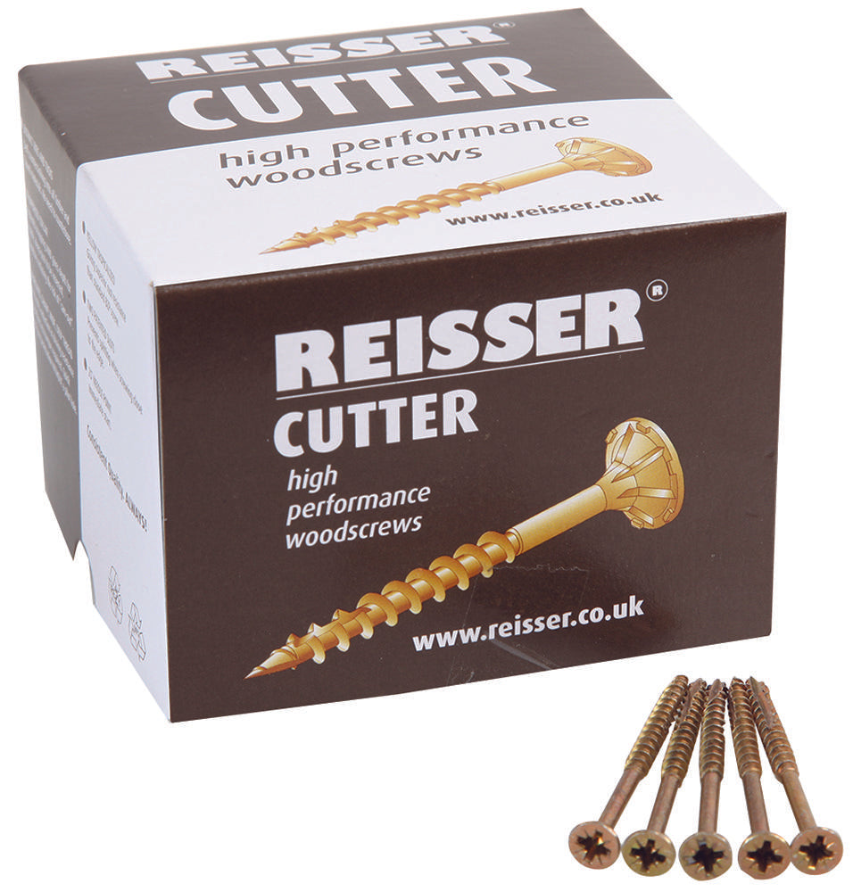 8221S220400604 CUTTER WOOD SCREW, CARBON STEEL, 60MM REISSER