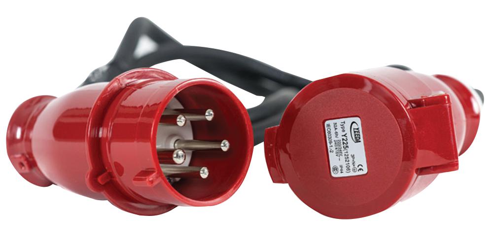 OLY-CAB/2.0/30KW POWER CORD,IEC 60309-2 PLUG-SOCKET, 2.0M JETHEAT