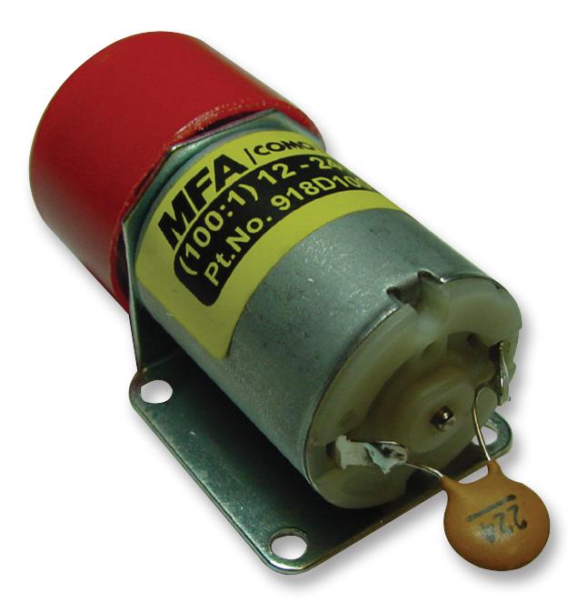 918D100112 SHROUD MOTOR GEARBOX + SHROUD-100:1 12V MFA