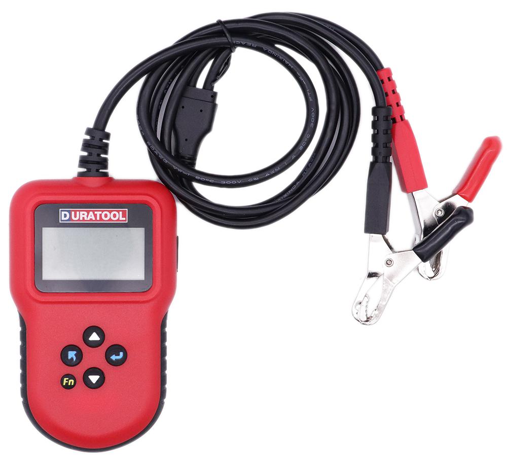 D03406 BATTERY TESTER, 12V, LEAD ACID/LI-ION DURATOOL