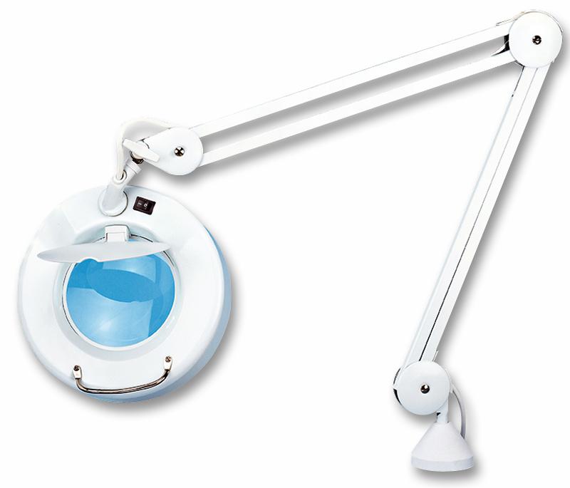 LC8074EUK ROUND MAGNIFIER, 22W, EU&UK PLUG LIGHTCRAFT