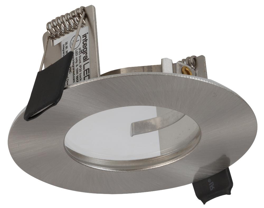 ILDLFR70D002-4 DOWNLIGHT LED PK 4 EVOFIRE SATIN N GU10 INTEGRAL LED