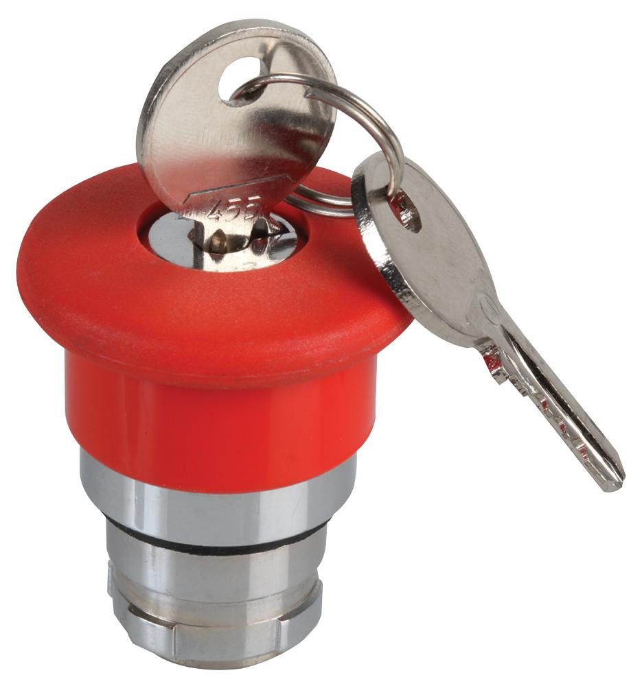 RAS-ES14 EMERGENCY STOP, LOCK, 40MM, RED EUROPA