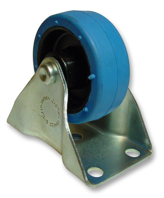 31075RN FIXED RUBBER CASTOR KEYSTONE
