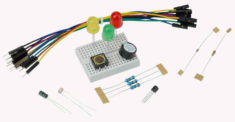 RPI-10PROJECTKIT KIT, 10 PROJECTS FOR RASPBERRY PI UCREATE