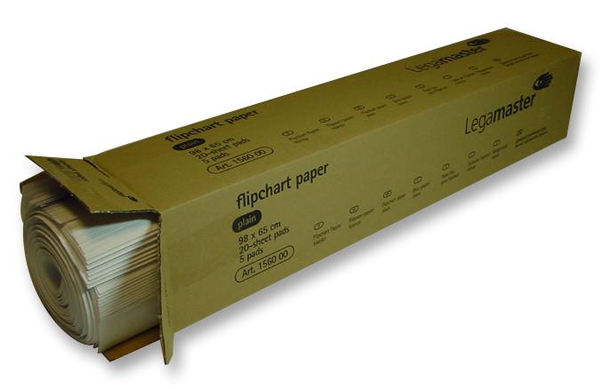 1560-00 FLIPCHART PADS 80GSM LEGAMASTER