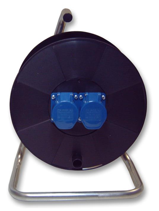 8062 240V CABLE DRUM, TWIN 16A SOCKETS PRO ELEC