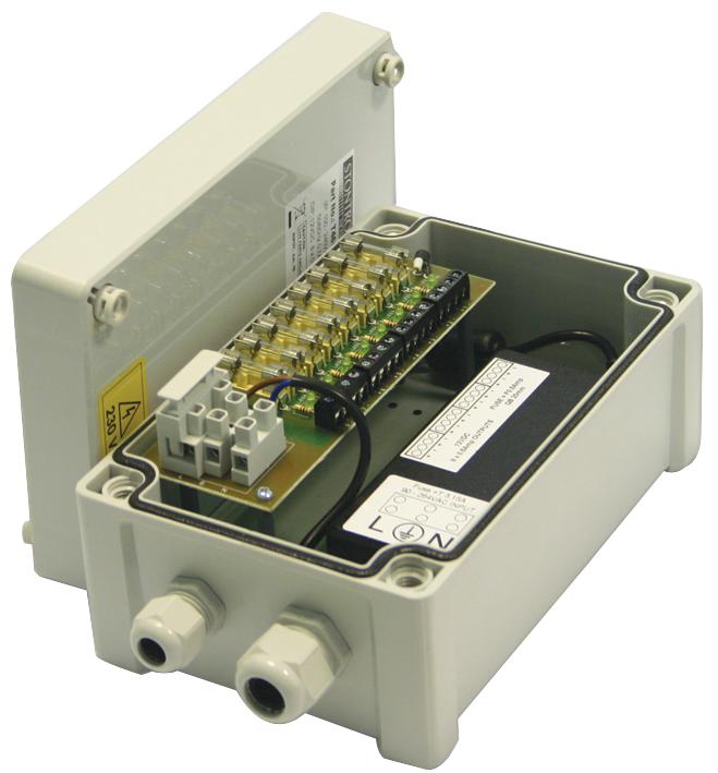 T4653AD IP65 WATERPROOF MULTI OUTPUT PSU 4X STONTRONICS