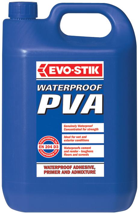 30811820 WATERPROOF PVA 5L EVO-STIK