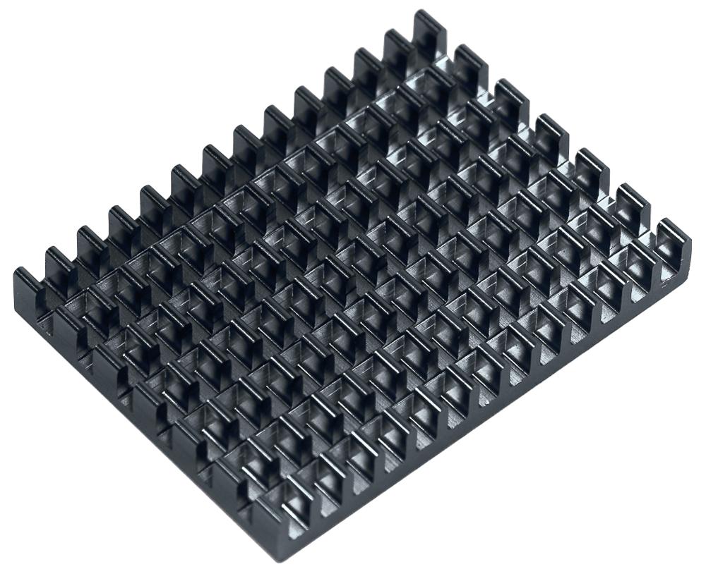 COM1203 HEATSINK, RASPBERRY PI 4, BLACK PIMORONI
