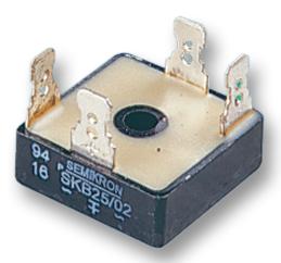 SKB2508 BRIDGE RECTIFIER, 17A, 800V SEMIKRON