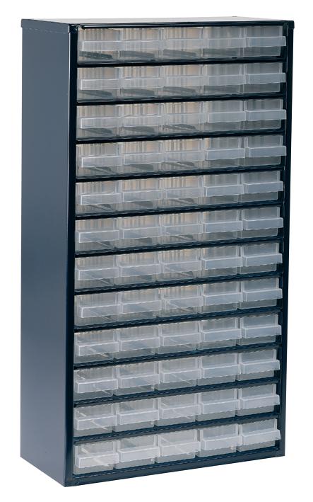 137386 STEEL CABINET 1260.00, 60 DRAWERS RAACO