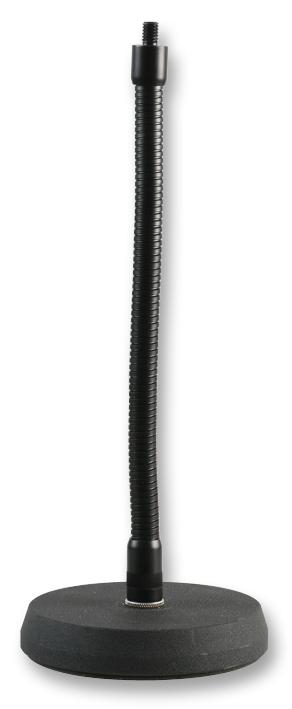 PLS00069 MICROPHONE STAND, GOOSENECK, BLACK PULSE