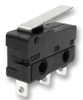 CSM40510A. MICROSWITCH, SPDT, 5A, 250VAC, 0.25N CAMDENBOSS