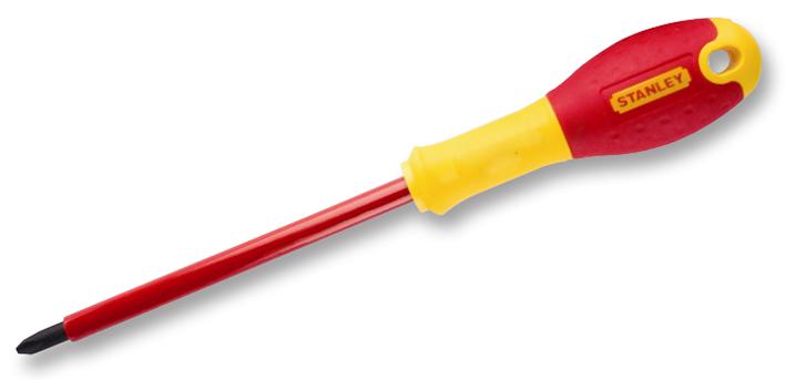 1-65-419 SCREWDRIVER, VDE, PZ2 X 125MM STANLEY FAT MAX