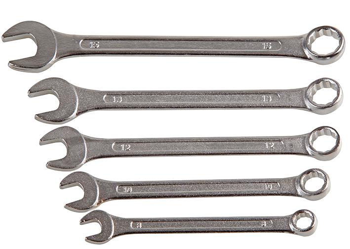 D02320 SPANNER SET, COMBINATION, 5PCS DURATOOL