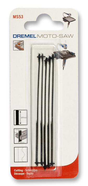 MS53 MOTO-SAW METAL SAW BLADES, 5PC, PK5 DREMEL