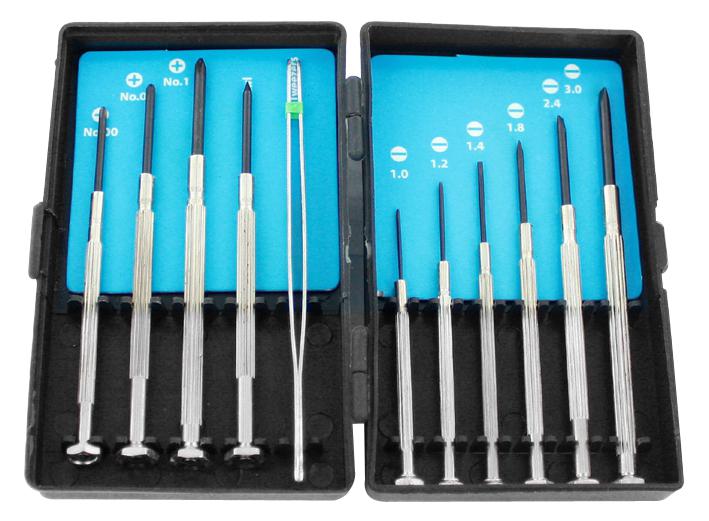 PSD1011 MINI PRECISION SCREWDRIVER SET, 11 PIECE MODELCRAFT