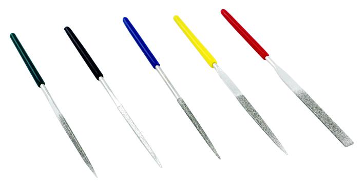 PFL6007 DIAMOND FILE SET, 100MM, 5 PIECE MODELCRAFT