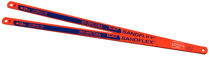 3906-300-24-2P HACKSAW BLADES, BI-METAL, 24TPI, (PK2) BAHCO