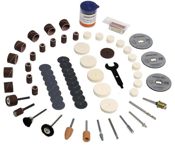 723 MULTIPURPOSE MODULAR ACCESSORY SET/100PC DREMEL