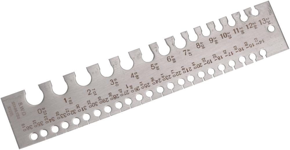 D03118 WIRE GAUGE, STAINLESS STEEL DURATOOL