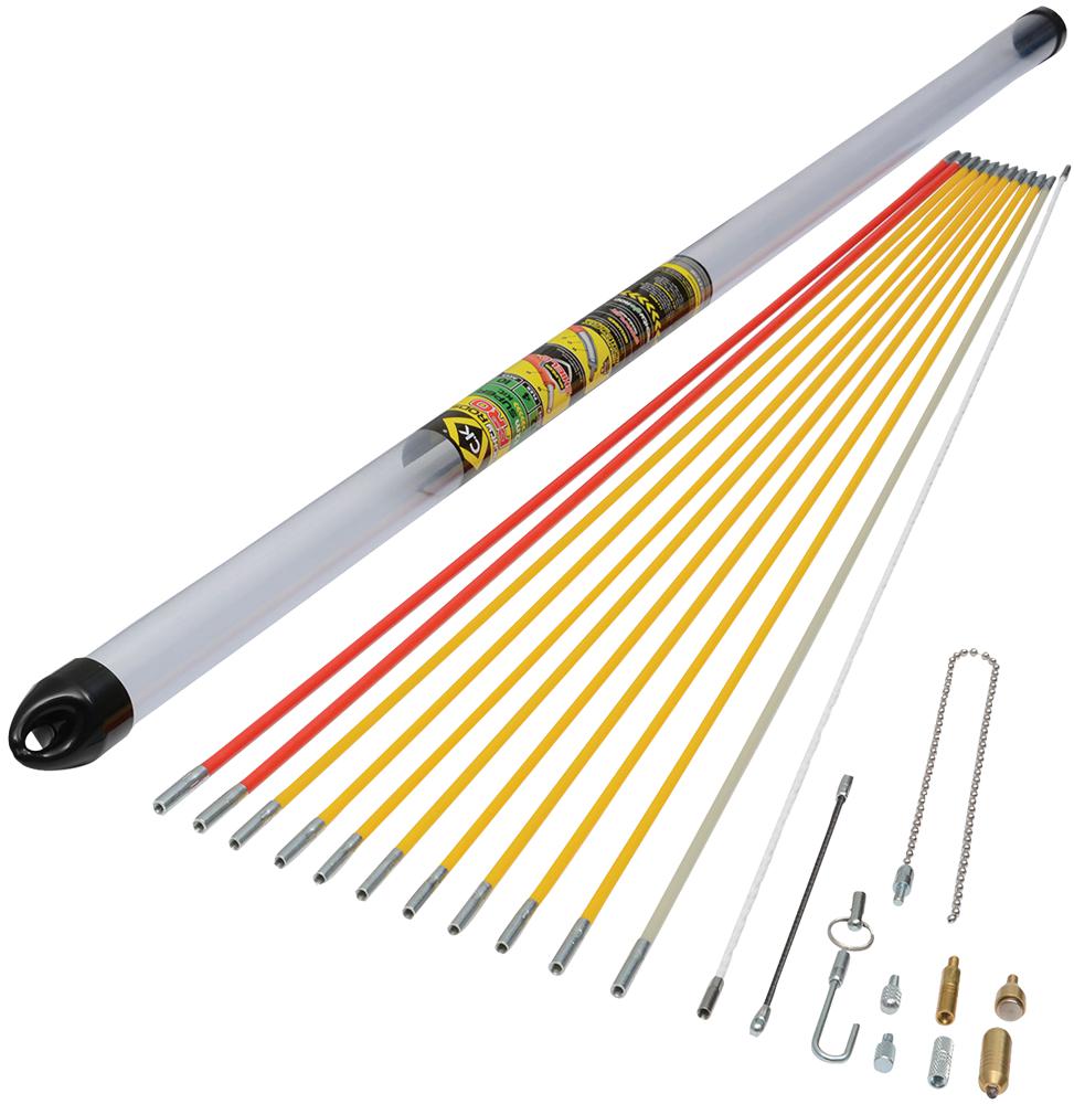 T5422 MIGHTYROD PRO CABLE ROD SUPER SET, 12M CK TOOLS