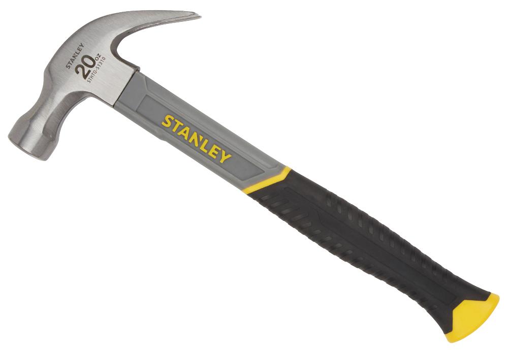 STHT0-51310 20OZ FIBREGLASS CLAW HAMMER STANLEY