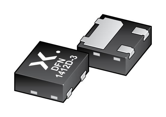 NEXPERIA Bipolar BC807-25QC-QZ TRANS, BIPOLAR, PNP, 45V, 0.5A, DFN1412D NEXPERIA 3783983 BC807-25QC-QZ