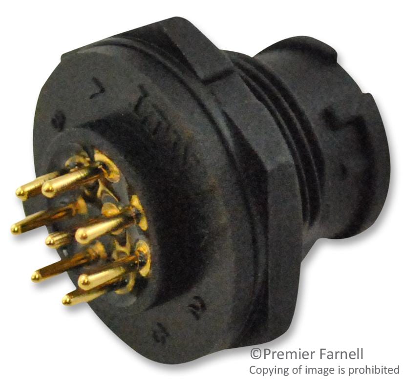 AMPHENOL LTW Industrial Circular BD-08PMMP-LC7001 INDUSTRIAL CIRCULAR, 8POS, PLUG, PANEL AMPHENOL LTW 2576061 BD-08PMMP-LC7001