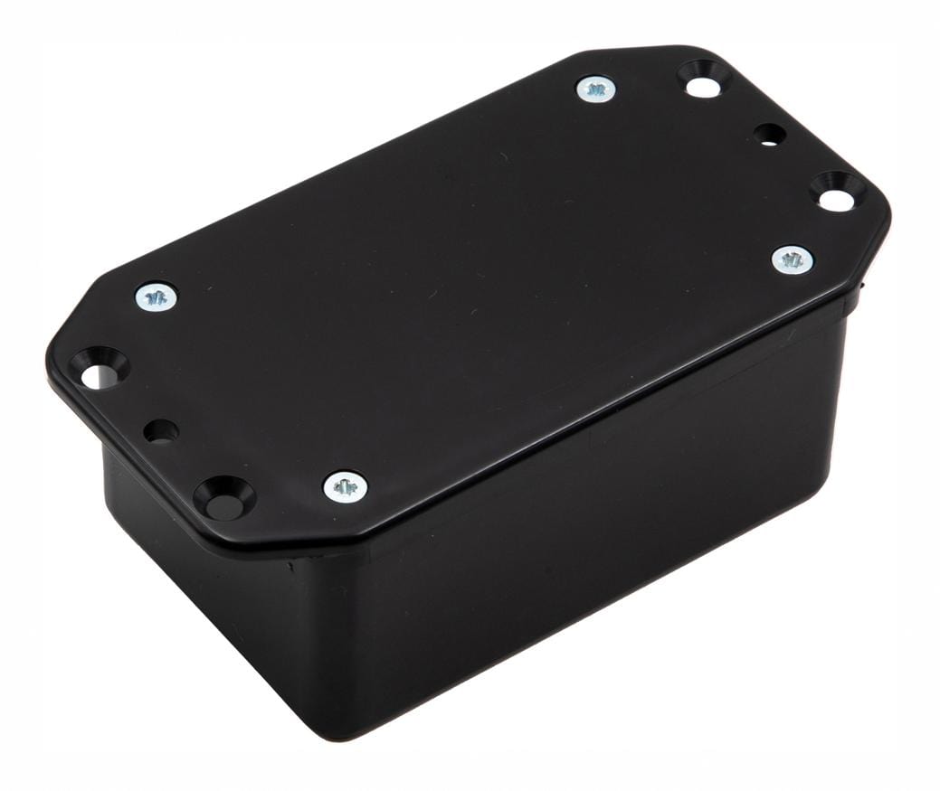 CAMDENBOSS Enclosures BIM2001/IP-BLK BOX, ABS, BLACK, 105X56X39MM CAMDENBOSS 1511445 BIM2001/IP-BLK