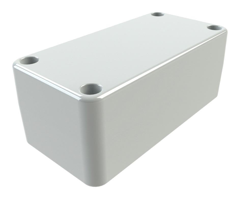 CAMDENBOSS Enclosures BIM2002/22-GY/GY BOX, ABS, DEEP LID, GREY, 100X50X40MM CAMDENBOSS 1171680 BIM2002/22-GY/GY