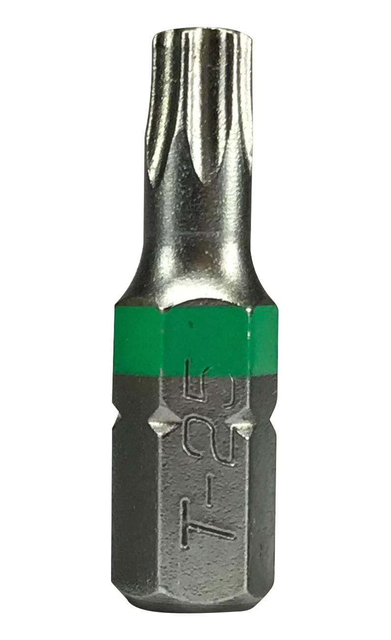 DURATOOL Hex Driver Bits DT000448 TORX BIT, T20, 25MM, STEEL DURATOOL 2884650 DT000448